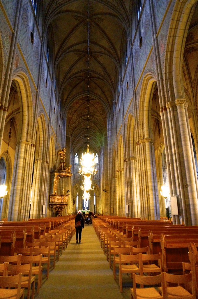 of course we also wanted to see the cathedral from inside