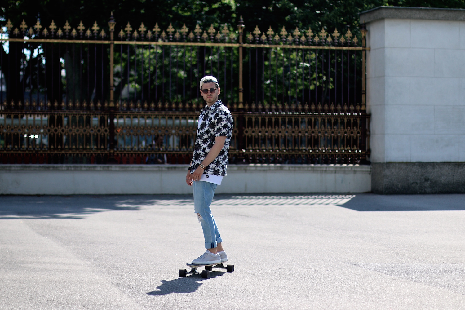 Longboarding in Style Meanwhile in Awesometown Mens Fashion and Style Blogger