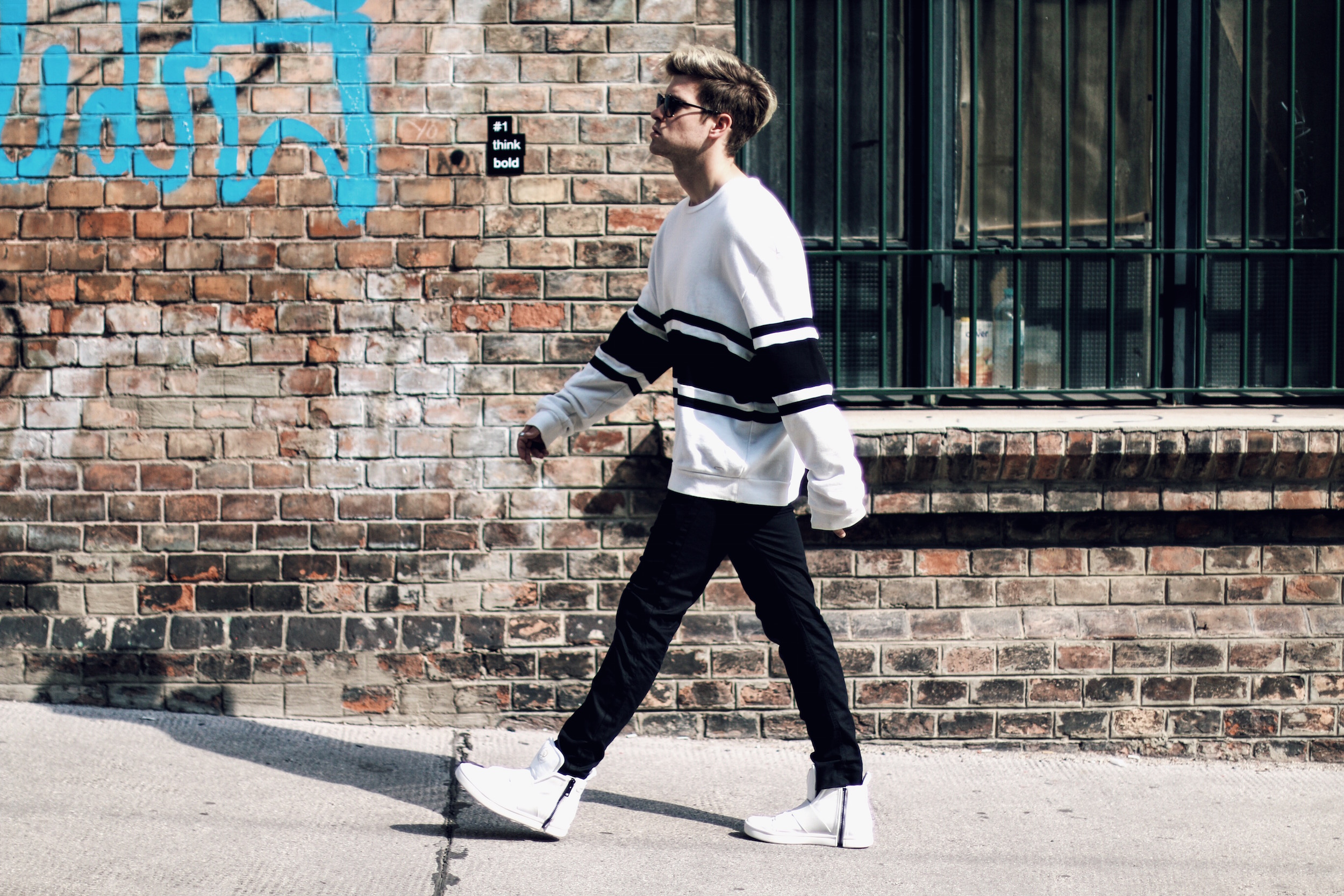 Diesel #forsuccessfulliving campaing think bold outfit black and white by Meanwhile in Awesometown Austrian Mens Fashion and LIfestyle Blogger Modeblogger7